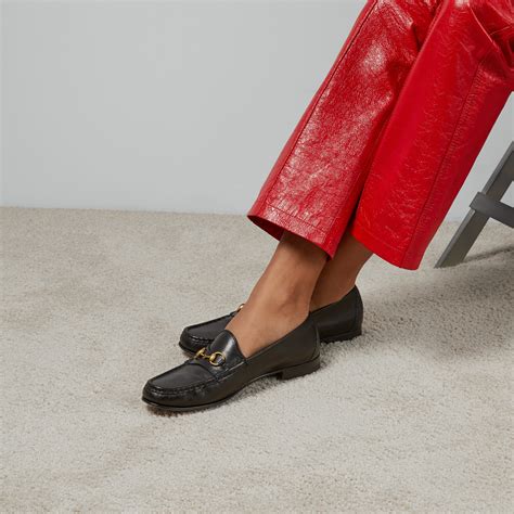 womens gucci horsebit loafers